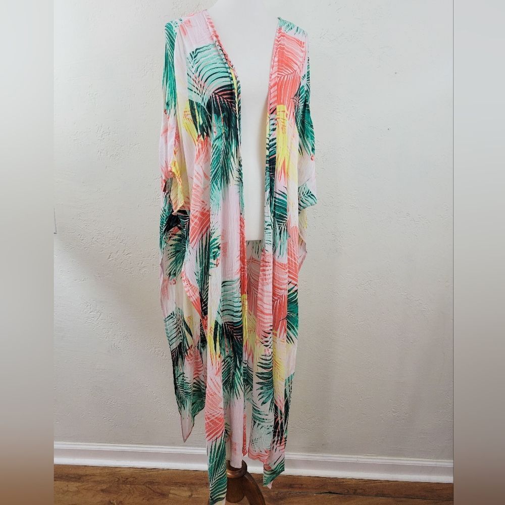 NEW 》 Tropical SWIMSUIT cover up size LARGE